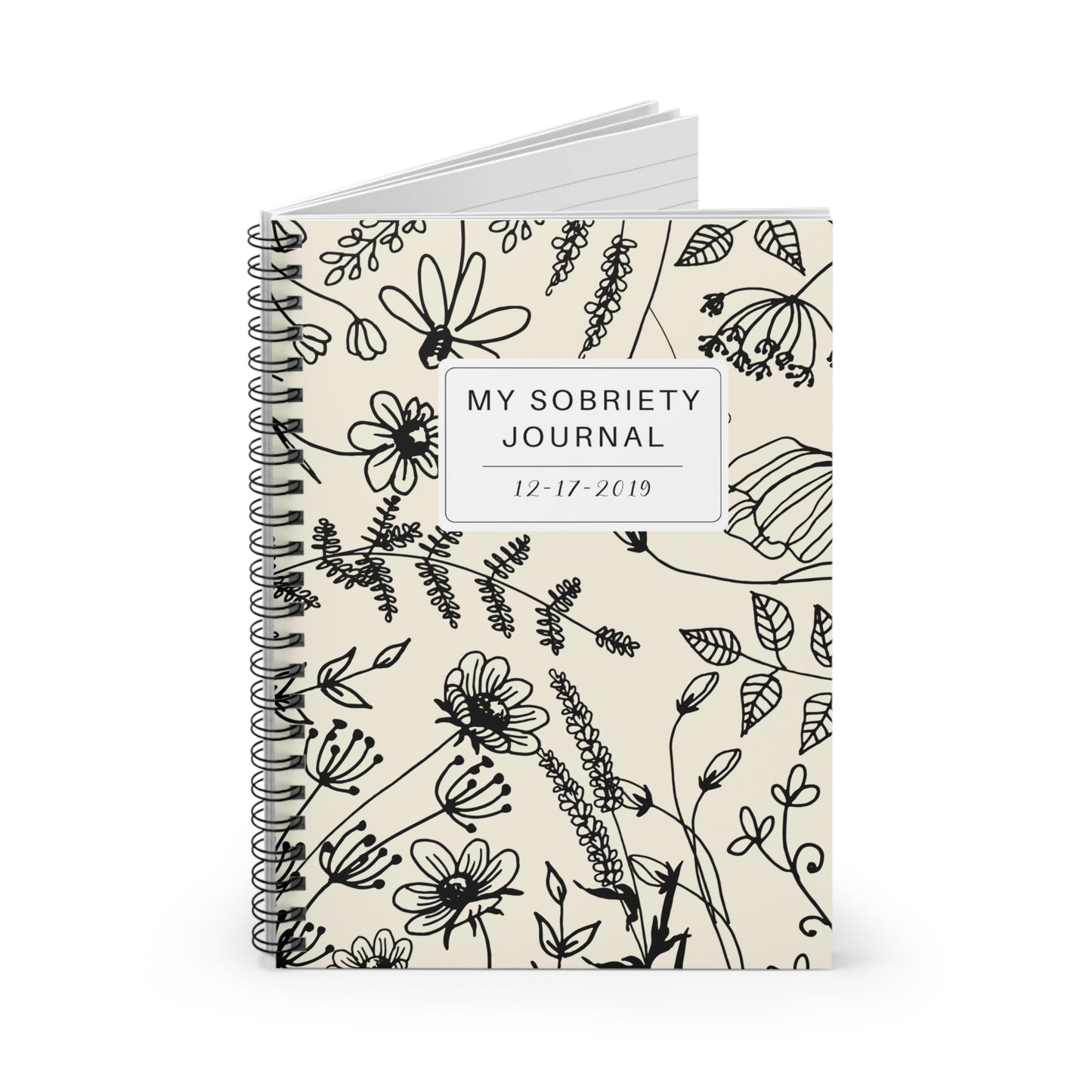 My Sobriety Journal- Custom Date