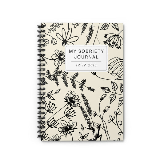 My Sobriety Journal- Custom Date